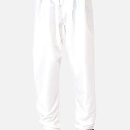 TABARD Boys White Solid Slim-fit Cotton Churidar-picture-34