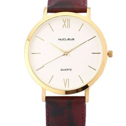 Nucleus Unisex White Dial Watch LGWM-15