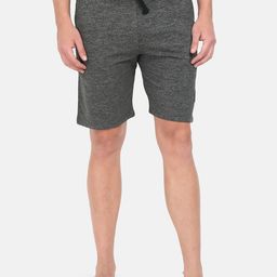 Masculino Latino Men Charcoal Grey Solid Regular Fit Regular Shorts-picture-9