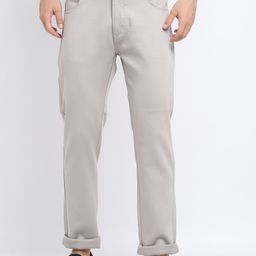 Rodamo Men Grey Slim Fit Stretchable Jeans-image-33