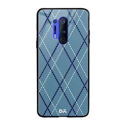 DailyObjects Blue & White Blueberry Diamond Rope OnePlus 8 Pro Glass Mobile Case-54