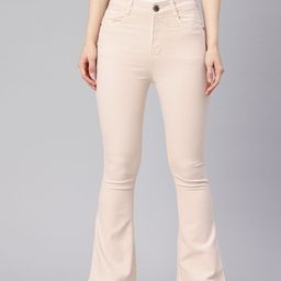 ADBUCKS Women Bootcut High-Rise Jeans-image-48