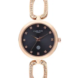 Carlton London Women Black Analogue Watch CL017RBLR-image-87
