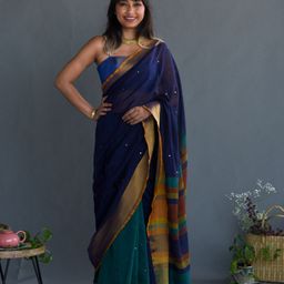 Suta Zari Pure Cotton Saree-20