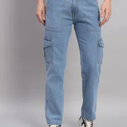 DENIMLOOK Men Light Fade Stretchable Jeans-picture-27