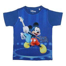 Disney by Wear Your Mind Boys Blue Printed Round Neck T-shirt-picture-2