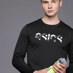ASICS Typography Printed Quick Dry Training T-shirt-image-4