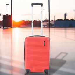 WROGN Unisex Textured HRD Small Hard Suitcase Cabin Trolley Bag- 35.6 L-12