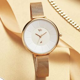 Fastrack Women Brass Embellished Dial Analogue Watch FV60016WM01W-image-46