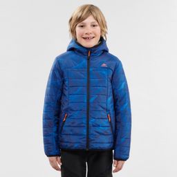 Kids Hiking Padded Jacket MH500 Blue (7-15 Yrs)-image-5