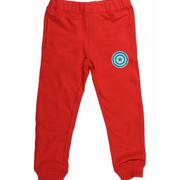 Marvel by Wear Your Mind Kids Red Solid Slim Fit Joggers-image-74