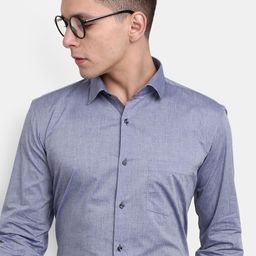 J White by Vmart Spread Collar Cotton Formal Shirt-image-55