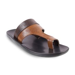 WALKWAY by Metro Men Tan Comfort Sandals-image-41