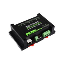 Waveshare 8-ch Ethernet Relay Module, Modbus RTU/Modbus TCP Protocol, PoE port Communication, With Various Isolation And Protection Circuits image 2