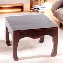 Ikiriya Brown Square Wood Contemporary Coffee Table-image-97