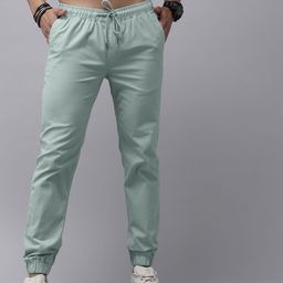 Roadster Men Blue Surf Peg Trousers-image-53