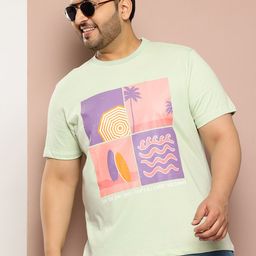 Sztori Plus Size Printed Pure Cotton T-shirt-picture-21