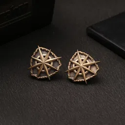 COSA NOSTRAA Men Antique Gold Vintage Shield Collar Tips Accessory Gift Set-image-69