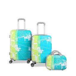 Polo Class Set Of 3 Printed Trolley & Vanity Bags- 50 cm & 60 cm-15
