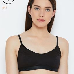 Lady Lyka Women Black and White Pack of 2 Beginners Bras ATHLETE-WHT-BLK-Multi-55