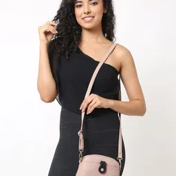 DressBerry PU Structured Sling Bag-36