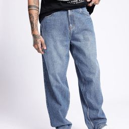 glitchez Men Grit Chic Skater Heavy Fade Jeans-image-74