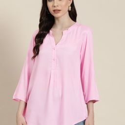 Qurvii Women Comfort Opaque Casual Shirt-image-32
