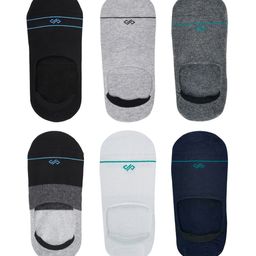 Dynamocks Unisex Pack of 6 Assorted Shoeliners-28