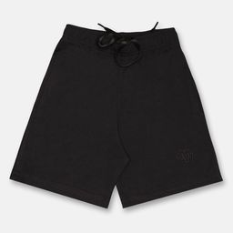 CHIMPRALA Unisex Kids Black Mid-Rise Regular Shorts-image-14