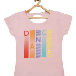 Tiny Girl Pink Printed Regular Top-image-85