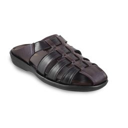 WALKWAY by Metro Men Brown & Black Comfort Sandals-image-95