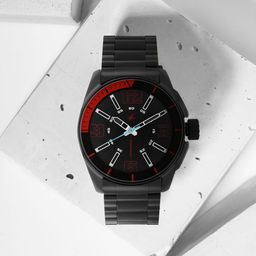 Fastrack Men Black Analogue Watch 3089NM02-50