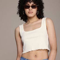 The Roadster Life Co. Ribbed Fitted Crop Top-picture-46