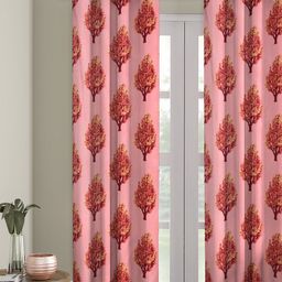 Cortina Pink Single Curtain Curtain-image-82