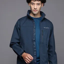 Columbia Men Blue Insulator Outdoor Bomber Jacket-picture-50
