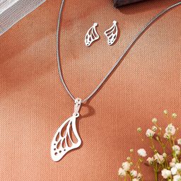 Nipura 92.5 Sterling Silver Silver-Plated Contemporary Drop Earrings-27