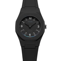 D1 Milano Women Nano Glitter Nanochrome Black Dial Silicone Strap Analogue Watch - NCRJ01-picture-9