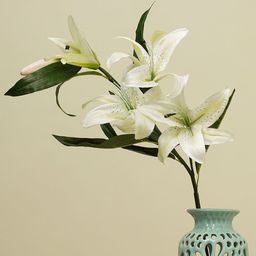 Pure Home and Living White Lily Ivory Stem-picture-23