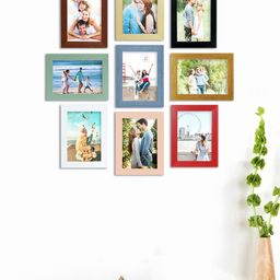 Art Street Set of 9 MDF Wall Photo Frames-27