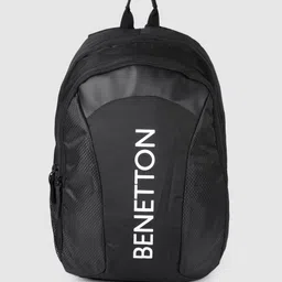 United Colors of Benetton Unisex Brand Logo Print Medium Laptop Backpack-45