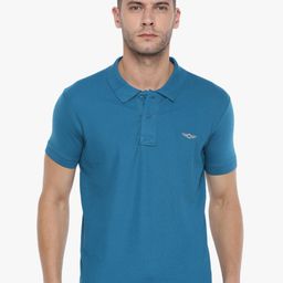 Force NXT Men Solid Polo Collar Super Combed Cotton T-Shirt-image-34