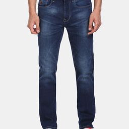 U.S. Polo Assn. Denim Co. Men Blue Slim Fit Mid-Rise Clean Look Stretchable Jeans-picture-7