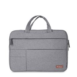 PROBUS Unisex Grey Solid 15.6 inches Laptop Bag-image-23