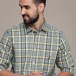 Nautica Classic Fit Checked Casual Shirt-picture-44