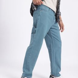 glitchez Men Perfectly Chic Mid-Rise Pure Cotton Straight Fit Jeans-image-30