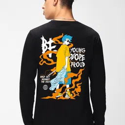 Bewakoof Men Typography Printed Pure Cotton T-shirt-picture-13