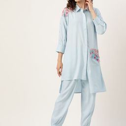 MISRI Women Embroidered Co-Ords Set-image-99