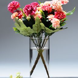 Archies Pink Carnation Flower Sticks-image-65