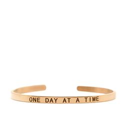 JOKER & WITCH Rose Gold-Plated One Day At A Time Cuff Bracelet-29