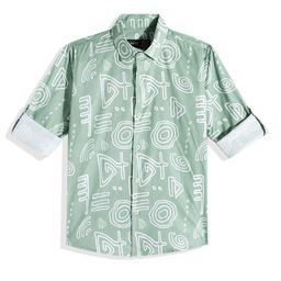 CAVIO Boys Comfort Printed Pure Cotton Casual Shirt-picture-6